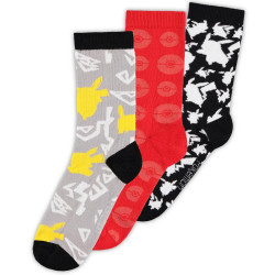 Pokemon – Crew Socks (3Pack) 39/42