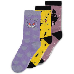 Pokemon – Men’s Crew Socks (3Pack) 39/42