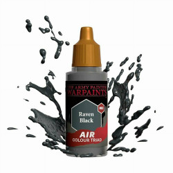 The Army Painter Air Fluorescent Χρώμα Μοντελισμού Raven Black 18ml