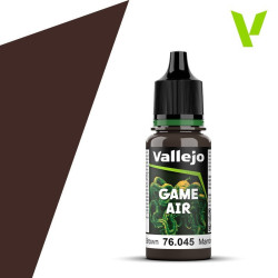 Acrylicos Vallejo Χρώμα Μοντελισμού σε Charred Brown χρώμα 18ml