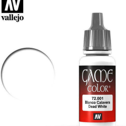 Acrylicos Vallejo Χρώμα Μοντελισμού Game Color Dead White 18ml