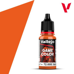 Acrylicos Vallejo Χρώμα Μοντελισμού Game Color Orange Fire 18ml