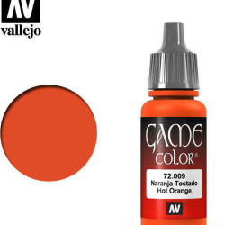 Acrylicos Vallejo Χρώμα Μοντελισμού Game Color Hot Orange 18ml