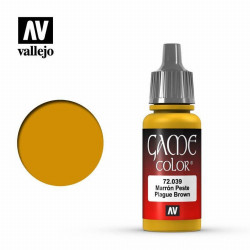 Acrylicos Vallejo Χρώμα Μοντελισμού Game Color Plaque Brown 18ml