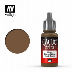 Acrylicos Vallejo Χρώμα Μοντελισμού Game Color Beasty Brown 18ml