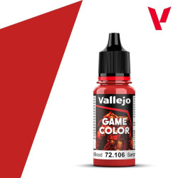 Acrylicos Vallejo Χρώμα Μοντελισμού Game Color Scarlet Blood 18ml