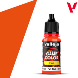 Acrylicos Vallejo Χρώμα Μοντελισμού Game Color Fluorescent Orange 18ml