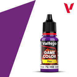 Acrylicos Vallejo Χρώμα Μοντελισμού Game Color Violeta Fluorescente 18ml