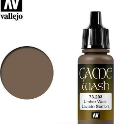 Acrylicos Vallejo Χρώμα Μοντελισμού Game Color Umber Wash 18ml