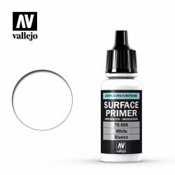 Acrylicos Vallejo Surface Primer Χρώμα Μοντελισμού White 18ml