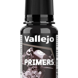 Acrylicos Vallejo Surface Primer Χρώμα Μοντελισμού Black 18ml