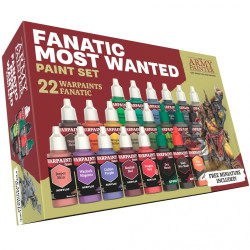The Army Painter - Warpaints Fanatic: Most Wanted Paint Set