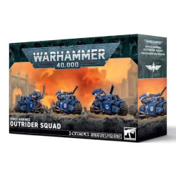 Warhammer 40,000 Space Marines Outrider Squad 48-112