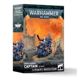 Warhammer 40,000 Space Marines Captain On Bike 48-113