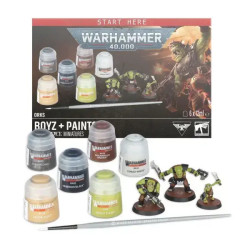 Warhammer 40k Orks Boyz + Paints 60-05
