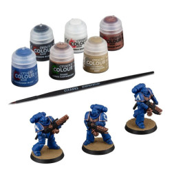 Warhammer 40K - Infernus Space Marines + Paints