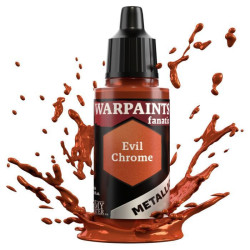 The Army Painter Warpaints Fanatic Χρώμα Μοντελισμού Evil Chrome 18ml