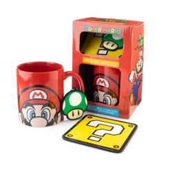 Pyramid International Super Mario Κούπα Κεραμική - Μπρελόκ - Σουβέρ 300ml
